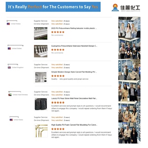 Châu Âu Polyurethane ván chân tường ván chân tường cornice khuôn dễ dàng cài đặt nội thất trang trí không thấm nước Trắng nhựa biệt thự - Product Image 5