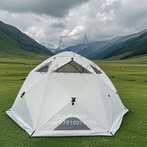 저렴한 가격 럭셔리 자동 별이 빛나는 하늘 모험 캠프 환기 돔 텐트 <span class=keywords><strong>2</strong></span> 도어 야외 캠핑 텐트를위한 넓은 공간 - Product Image 5