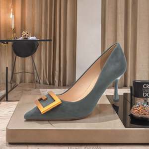 Escarpins d'été pour femmes, en maille brodée de fleurs, talons aiguilles, chaussures de mariage élégantes, sandales de mariée à talons fins - Product Image 3