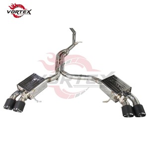 Système d'échappement Catback en acier inoxydable Vortex pour Porsche Macan 2.0T 2014-2017 Modification du silencieux d'échappement de performance - Product Image 2