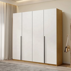 Armoire Japandi entièrement personnalisable, moderne, blanc pur, organisation sur mesure, armoire intégrée, mobilier de dressing - Product Image 3