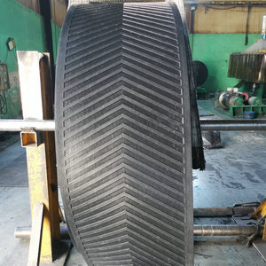 Bande transporteuse à motif surélevé en forme de <span class=keywords><strong>V</strong></span> EP <span class=keywords><strong>NN</strong></span> nouveau matériau Standard pour les mines de transport de gravier de sable - Product Image 6