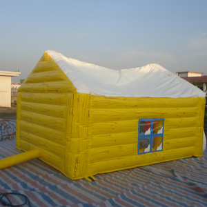 Tente gonflable pour animaux de compagnie, cabane gonflable, tente d'extérieur, abri coupe-vent, gonflage constant, impression d'air, tente gonflable - Product Image 4