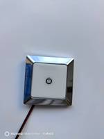 Lumière arrière intérieure LED COB en alliage de 3 pouces, modèle HS-MPV 022, 12 V CC, pour camping-car, yacht, accessoires intérieurs de voiture