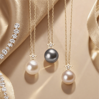 Collier en perles d'imitation NFC avec puce NTAG213, étanche et longueur réglable - RFID 13,56 MHz, cadeau pour les occasions spéciales