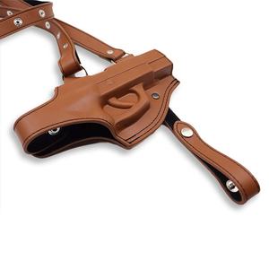 戦術的なガンバッグダブルショルダーアンダーアームスーツPuレザーホルスター狩猟用アクセサリー - Product Image 3