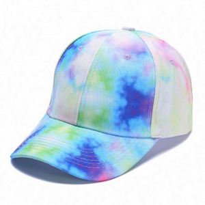 <b>Summer</b> Hip-hop Baseball Cap Tie-Dyed Cap for Men Women Outdoor Sunscreen Baseball Cap - Product Image 4