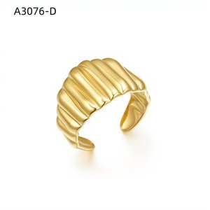 Anillo de moda Amy Amy A3076P, chapado en plata 925, estilo geométrico moderno para mujer, uso diario, regalo, joyería - Product Image 2