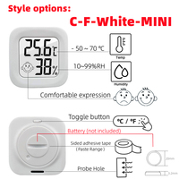 Mini LCD thermomètre numérique hygromètre intérieur température ambiante humidité mètre capteur jauge Station météo