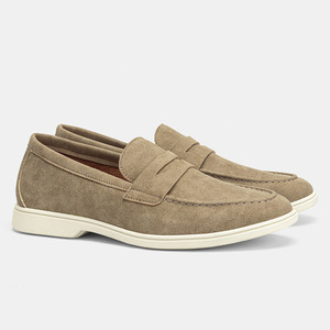 Chaussures décontractées antidérapantes de style britannique kaki - Product Image 5