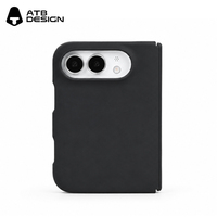 Coque en silicone magnétique compatible en gros pour iPhone Duo, étui magnétique en silicone liquide mince, coque pliable personnalisée pour iPhone