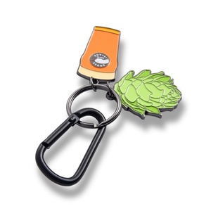 Porte-clés en métal tendance, souvenir, cadeau, promotion, vente chaude, tasse à café, thé au lait - Product Image 3