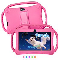 Tablette pour enfants YPORANGE 7 pouces, Android 12, processeur quadricœur MTK, Wi-Fi, résolution 1024x600, utilisation éducative