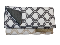 Tapis de séchage de vaisselle en microfibre imperméable de haute qualité KDIJET 38x51cm avec motif pour la cuisine à domicile