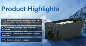 Bain de glace tout-en-un en acrylique avec contrôle Wi-Fi <span class=keywords><strong>local</strong></span> américain, <span class=keywords><strong>piscine</strong></span> de plongée froide avec filtre de refroidissement et couverture isolante - Product Image 6