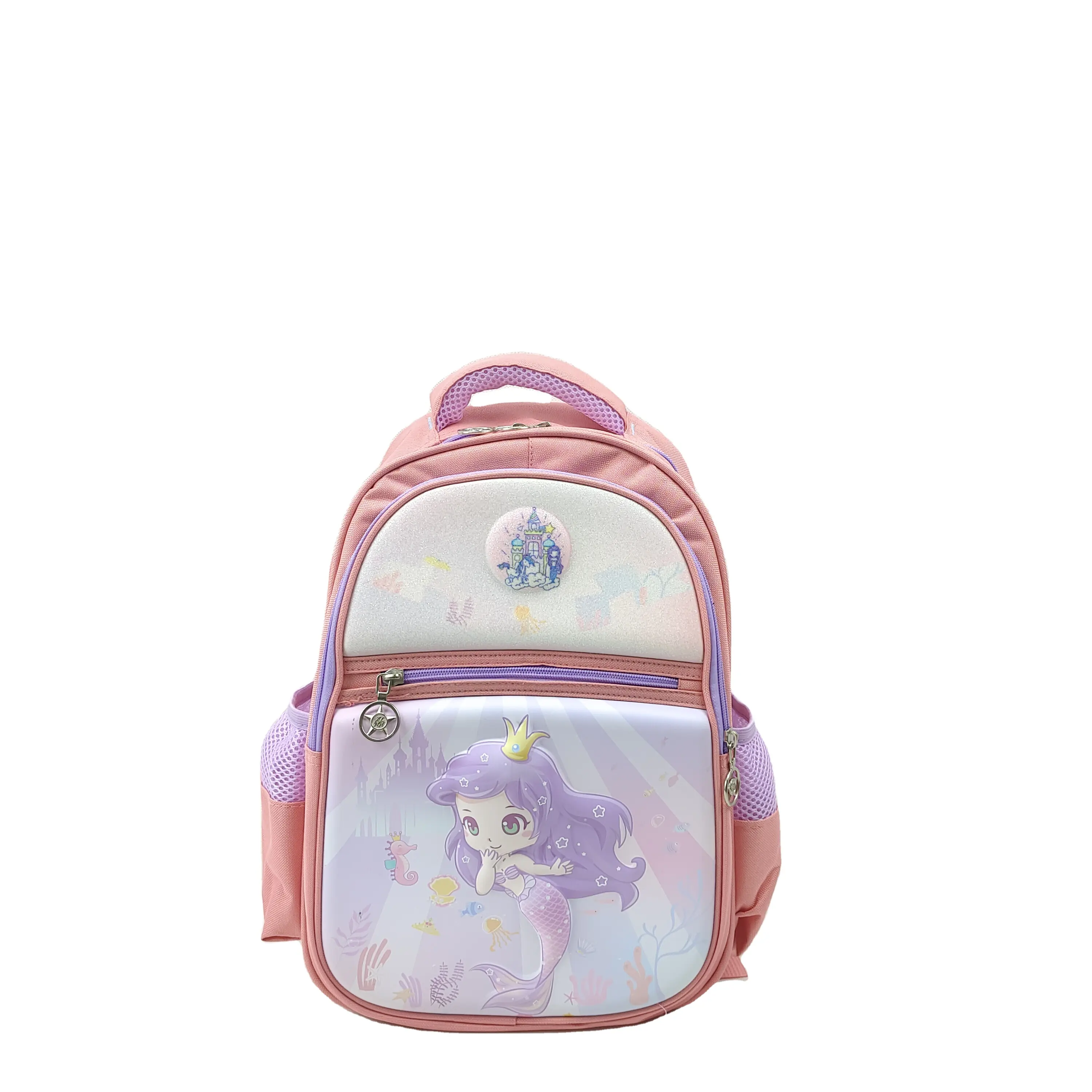 sympathy cute Cartoon Mermaids 2023 school bag for girls bag pack for kids school