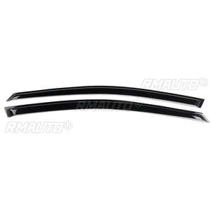 4PCS Car Window Wind <b>Deflectors</b> Tinted Window Visors Sun <b>Rain</b> Guard Vent <b>Deflectors</b> for VW for Golf 7th Gen MK7 MK7.5 2013-2020 - Product Image 3