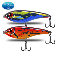 Leurre de pêche Jerkbait à coulée lente 90mm/120mm/150mm (Couleurs 1~24) pour Musky, Brochet, Black-bass