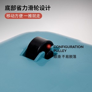 กล่องเก็บของพลาสติกใสทรงสี่เหลี่ยมผืนผ้าขนาดใหญ่พิเศษ ยี่ห้อซีเทียนหลง สีพื้น หนาพิเศษ สำหรับจัดเก็บเสื้อผ้าและของใช้สำหรับการย้ายบ้าน - Product Image 4