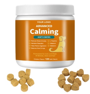 Özel etiket <span class=keywords><strong>Pet</strong></span> takviyeleri en iyi köpek sakinleştirici davranır ve çiğniyor ve kediler anksiyete kabartma davranır - Product Image 1
