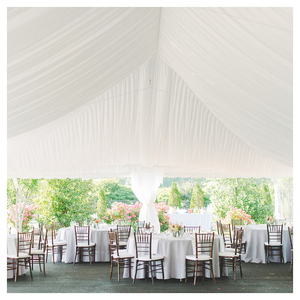 Voilages de luxe pour <span class=keywords><strong>plafond</strong></span> de tente de mariage, rideaux suspendus en tissu pour décoration de <span class=keywords><strong>plafond</strong></span> d'événements de mariage et de cérémonies - Product Image 4