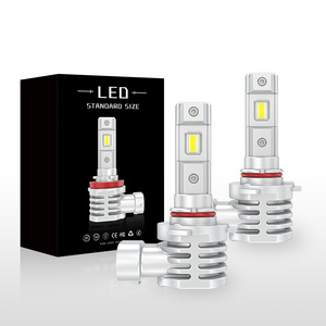 Lanseko 9005 VX Pro 8000LM 20W 6000K LED Đèn Pha Bóng Đèn H4 H3 <span class=keywords><strong>H7</strong></span> <span class=keywords><strong>H7</strong></span> H11 9006 Với Suijing Chip Cho Xe LED Ánh Sáng - Product Image 1