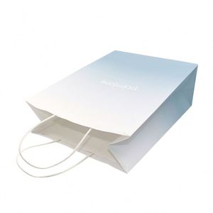 Personalized Wholesale Kraft Khaki Greaseproof Grade Takeaway Food Custom Bottom <b>Paper</b> <b>Packaging</b> Bag - Product Image 5