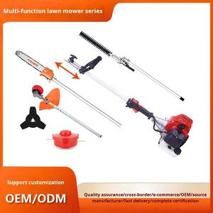 Tondeuse et débroussailleuse multifonctionnelle 52 cm³ à deux temps, avec lame arrière remplaçable, haute efficacité, équipement de jardinage extérieur certifié CE - Product Image 3