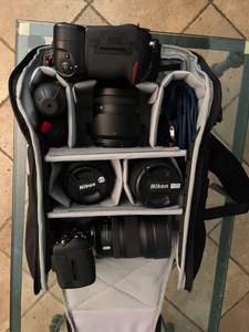 Sac à dos pour appareil photo gratuit, sac professionnel, étanche, étui pour appareil photo de photographie, antivol, voyage pour photographes - Product Image 2