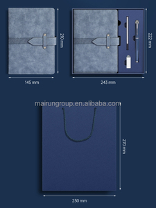 Juego de Regalo Empresarial de Lujo Promocional, Cuaderno A5 con Memoria USB y Bolígrafo, Juego de Regalo Ejecutivo Corporativo para Oficina y Festividades - Product Image 5