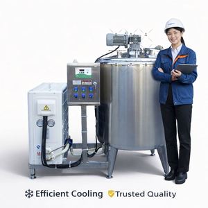 Customizedin Sizes Stainless Steel Aseptic Milk Receiving Storage <b>Cooling</b> Tanks for Milk Transport - Product Image 4