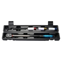 Set Kunci Torsi 6 pcs 1/2" Kapasitas 210 NM Grade Industri, Termasuk Soket Mur Roda 17 19 21mm dan Ekstensi Bar 5 pcs