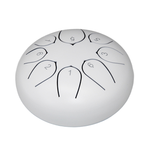 Tambour à langue en acier bleu de 6 pouces - Instrument de percussion Handpan - Tambour en acier portable fait à la main pour adultes/enfants - Product Image 3