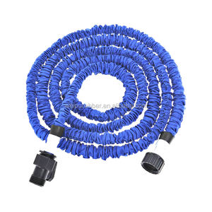 Manguera de Jardín Telescópica Triple Tropical Más Vendida, Manguera Mágica de Agua de Plástico ABS con Conector <span class=keywords><strong>Azul</strong></span>, Suave y de Alto Rendimiento, se Extiende a 3 Veces su Longitud - Product Image 5
