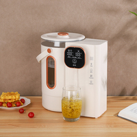 Bouilloire Électrique Multifonctionnelle 3L 800W en Plastique, Chauffe-Lait Santé avec Verrouillage Enfant, Contrôle Numérique de la Température, 220V A+++, Usage Domestique