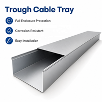 Goulotte de câblage robuste en acier inoxydable galvanisé, anti-corrosion, sur mesure (OEM), pour projets de câblage intérieur/extérieur
