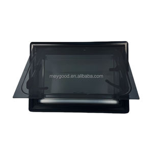 Nouveau ECE passé 500x350mm plat Double vitrage verre acrylique RV camping-car remorque camion camping-car <span class=keywords><strong>fenêtre</strong></span> avec rideau <span class=keywords><strong>pour</strong></span> remplacement - Product Image 3