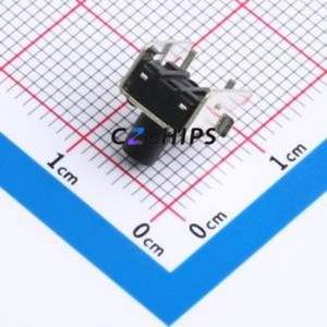 TC-00250D-080C Tactile Switch SMD,6x6mm Switch Single Pole Single Throw 1.6N Right Angle Insert With Bracket - Product Image 2