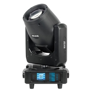 ไฟสปอตไลท์เคลื่อนที่ Muenled 230W Mini KTV Beam Light ระดับ IP33 ควบคุมด้วย DMX512 ตัวเครื่องทำจากอลูมิเนียมอัลลอยด์ สำหรับใช้ในบาร์และโรงเรียน - Product Image 1