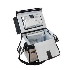 Hộp làm mát y tế gấp gọn bằng da cao cấp, dung tích lớn, công nghệ làm lạnh, cách nhiệt, vận chuyển đông lạnh, bảo quản vắc xin, máu, thuốc - Product Image 4