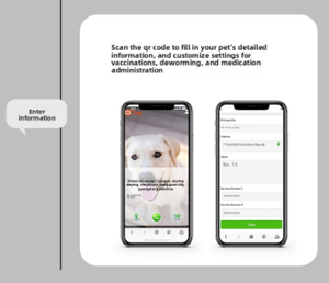 อุปกรณ์ติดตามสัตว์เลี้ยงแบบมัลติฟังก์ชั่น หลายสี รองรับ NFC ผลิตจากซิลิโคนเกรดอาหาร เชื่อมต่อแอปเฉพาะ สามารถบันทึกข้อมูลสัตว์เลี้ยง <span class=keywords><strong>วาด</strong></span>ภาพ และตั้งเตือนได้ - Product Image 5