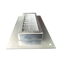 Filtre à air lavable en maille métallique d'aluminium et acier inoxydable, pré-filtre pour climatiseur HVAC, filtre de remplacement G3