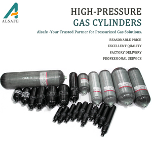 Alsafe 0.42L <span class=keywords><strong>300bar</strong></span> Karbon Fiber Tüp 420cc Hava Tankı Hpa Gaz Tüpleri Eğlence Sporları için - Product Image 4