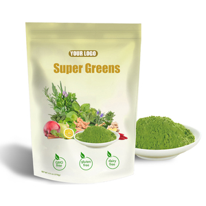 Poudre de superaliments verts vert herbe - Biologique, soutien à la digestion et à l'immunité, usage adulte - Product Image 6