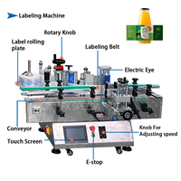 Remplisseuse multifonctionnelle de bouteilles de liquide Ligne automatique de production de mini jus en acier inoxydable