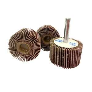 Roue à lamelles montée sur tige <span class=keywords><strong>pour</strong></span> <span class=keywords><strong>perceuse</strong></span> avec arbre, roues à lamelles <span class=keywords><strong>pour</strong></span> ponçage du <span class=keywords><strong>bois</strong></span> - Product Image 3