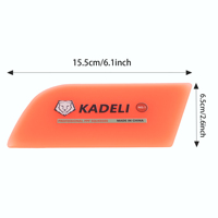 KADELI Raclette Sandwich PPF Haute Qualité pour Film de Protection Automobile, Outil d'Installation de Film Transparent Anti-Graffiti en Caoutchouc