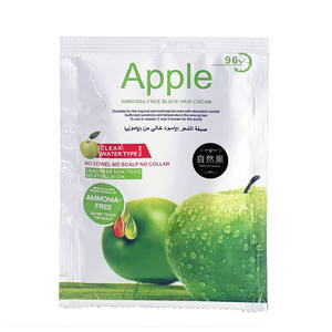 Tinte para el Cabello sin Amoníaco ni PPD con Polifenoles de Manzana |   30 ml * 10 Sobres |   Tipo de Agua Limpia |   Sin Manchas en el <span class=keywords><strong>Cuello</strong></span> o el Escote |   Negro Nutritivo - Product Image 2