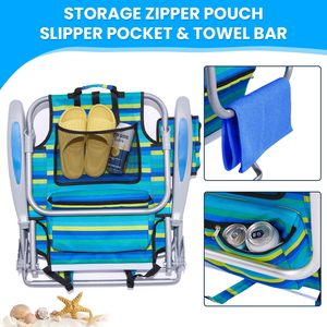Wholesale Custom Design Folding Portable Adjustable <strong>Lightweight</strong> Collapsible Outdoor Fishing Camping Backpack <strong>Beach</strong> Sea <strong>Chair</strong> - Product Image 4