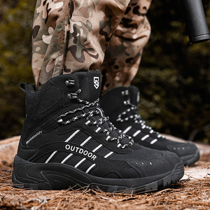 Botas de Senderismo para Hombre 2025, Zapatos de Otoño para Hombre, Estilo Casual para Caminar al Aire Libre, Antideslizantes, Botas de Senderismo de Moda - Product Image 1